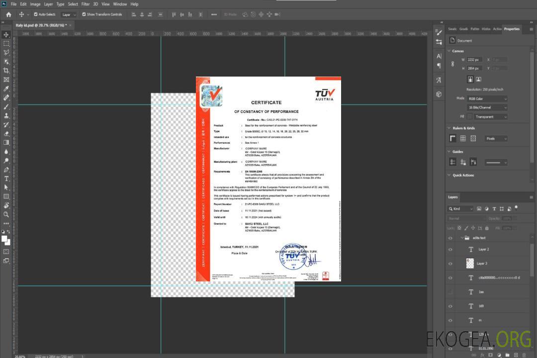 Certificat autrichien de constance des performances template Certificat autrichien de constance des performances template